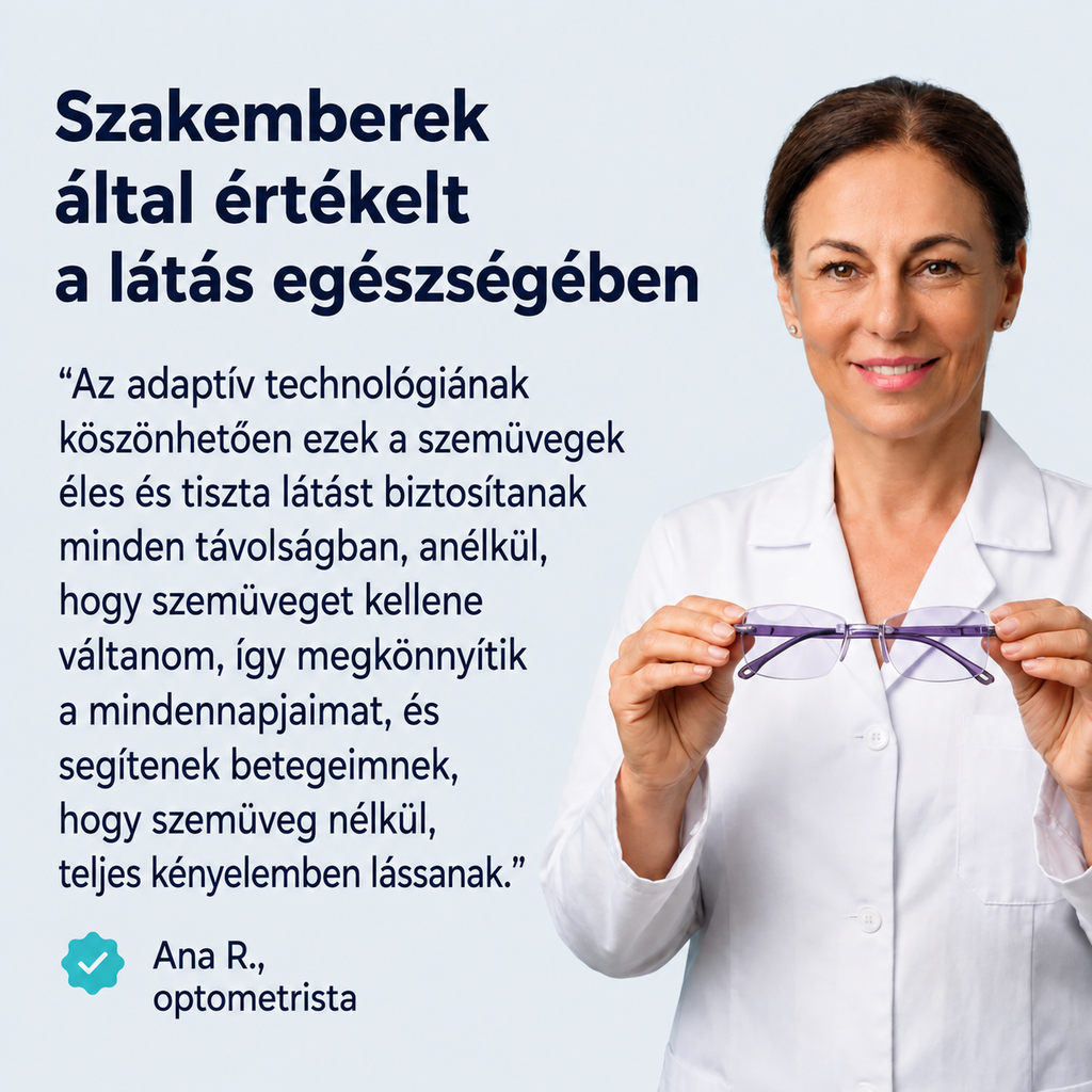 2X1 - OptiFlex™ Intelligens Progresszív Szemüveg