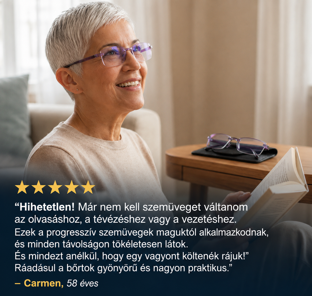 2X1 - OptiFlex™ Intelligens Progresszív Szemüveg